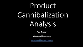 Cannibalization Analysis Tutorial [upl. by Amadas]