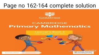 Cambridge Primary Mathematics learners book workbook 2 [upl. by Ahearn]