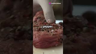 TikToks Air Fryer Garlic Butter Steak Bites recipe below shorts easyrecipe tiktokviral steak [upl. by Aldarcie]