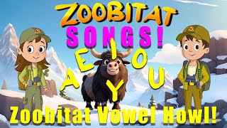 Zoobitat Vowel Howl AEIOU ABCs Song  Kids Nursery Rhymes  Kids Music  Alphabet  ABC Vowel Song [upl. by Zurkow]