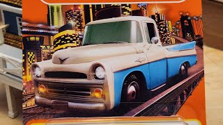 Matchbox 1957 DODGE SWEPTSIDE pickup truck unboxing and comparison 164 [upl. by Noivart]