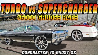 DONKMASTER Z06 DONK VS SUPERCHARGED GBODY 6000 Grudge Race  Fast amp Flashy 5 [upl. by Aenal680]