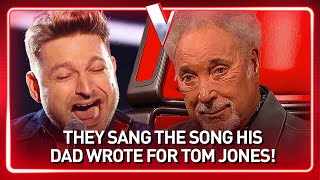 Coach Tom Jones IN TEARS after seeing Lonnie Donegans son on The Voice  Journey 189 [upl. by Olimreh]