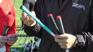 Lamikn Grip Range Interview  2013 PGA Merchandise Show  Todays Golfer [upl. by Aizek]