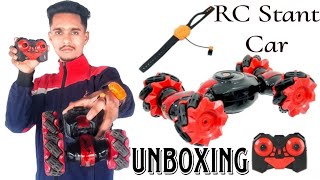 Rc Stant Car Unboxing  Gesture Sensing amp Remote Control Stant Car Testing [upl. by Alaunnoif532]