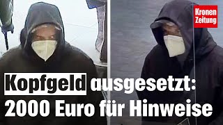 Versuchter Banküberfall in WienFloridsdorf  kronetv NEWS [upl. by Akina]