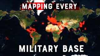 Every US Military Base Mapped [upl. by Onid694]