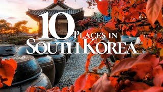 10 Most Beautiful Places to Visit in South Korea 4K 🇰🇷  South Korea Travel Guide [upl. by Oruntha671]