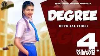 DEGREE  Keshu Sampla Sonika Singh  Sandeep Surila  Latest Haryanvi Songs Haryanavi 2020  RMF [upl. by Beaston293]