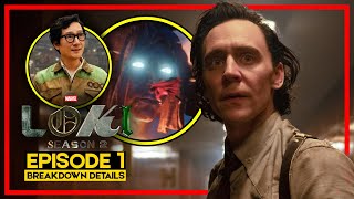 LOKI SEASON 2  EPISODE 1  BREAKDOWN DETAILS amp EASTER EGGS [upl. by Oran]