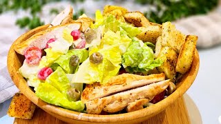 Easy Chicken Salad Recipe 🥗 Weight loss Chicken Salad for dinner [upl. by Schwejda]