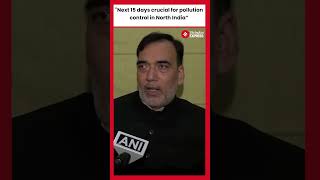 Gopal Rai stresses that the next 15 days are crucial for North Indias pollution control [upl. by Chinua664]