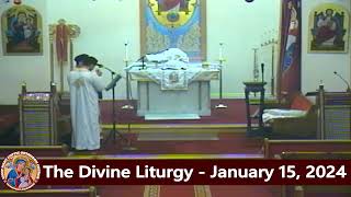 The Divine Liturgy  The Feast of Circumcision  Fr Michael Ibrahim  January 15 2024 [upl. by Hadnama320]