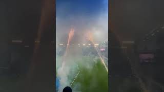 Vålerenga supporters firework show from the stands🧨 [upl. by Rives]