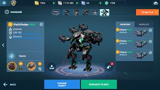 War robots Pathfinder chione gameplay [upl. by Sutherlan526]