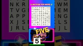 🧩🕵️‍♂️ FiveLetter Word Quest A Word Search Puzzle Adventure [upl. by Tannenwald]