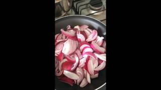 Red Onion Chutney Recipe and Demonstration [upl. by Ssalguod]