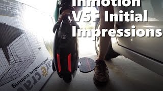 Inmotion V5F Initial Impressions [upl. by Fulviah]