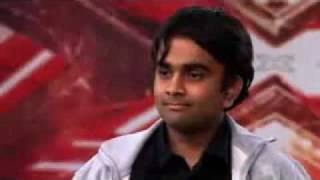 X factor 2008 Ashwin FULL Audition [upl. by Yenruogis]