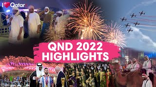 Qatar National Day 2022 highlights [upl. by Eneres]