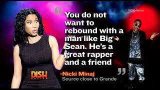 Nicki Minaj Fires Warning Shots At Ariana Grande To Steer Clear Of Big Sean [upl. by Enyahc]