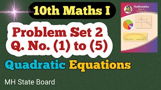 Class 10 Maths Algebra Problem Set 2 Q No 1 to 5 [upl. by Salvucci]