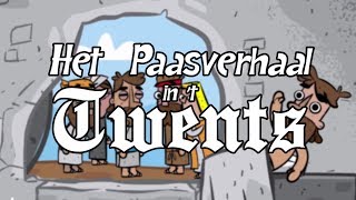 PAASVERHAAL IN T TWENTS  GLADJAKKERS [upl. by Laet]