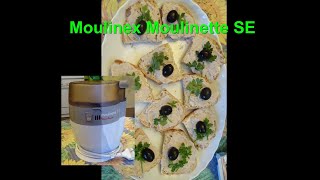 Food Chopper Moulinex Moulinette SE How to Make Herring Pate [upl. by Ginnifer]