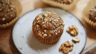 Bananen Walnuss Muffins [upl. by Evreh]