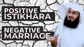 Why did my marriage end when Istikhara was positive  Mufti Menk [upl. by Claudian421]