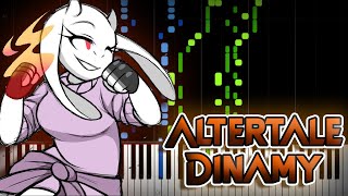 Altertale Dinamy ▶ Synthesia  Piano [upl. by Main]