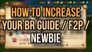 Draconia Saga  How to Increase your BR Guide  F2P Friendly [upl. by Shakti]