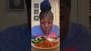 Vickey cathey eats the spiciest noodles on the planet 😱 shorts [upl. by Ahsiner]