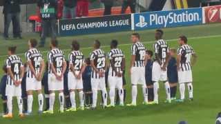 Juventus Stadium Champions League song [upl. by Nylasej93]