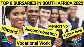 TOP 8 BURSARIES IN SOUTH AFRICA 2022  BURSARIES FOR SOUTH AFRICANS [upl. by Antonetta780]