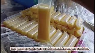 Injoy Milkshake Ice Candy Mango and Buco Pandan Flavor [upl. by Eissed5]