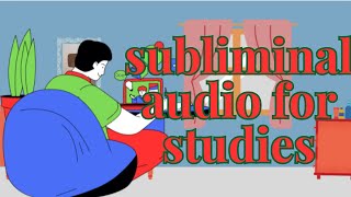 Subliminal audio to do well in your studies [upl. by Duffy472]