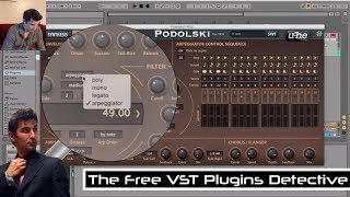 Podolski  FREE Synth VST Plugin  Arpeggiator VST Plugin [upl. by Ambrosia]