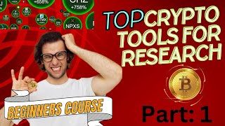 5 Best Crypto Research Tools or Websites for Beginners [upl. by Valerio]