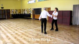 Sally Ann Cha Cha Sequence Dance Walkthrough [upl. by Clarey]