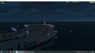 VSF Stena Flavia Ventspils to Nynäshamn Virtual Cruise [upl. by Beitris]