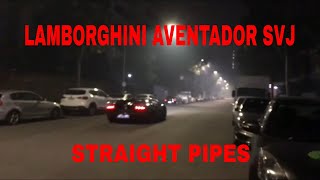 Lamborghini Aventador SVJ Sound [upl. by Malvin]