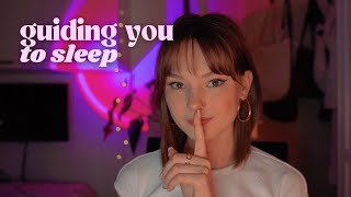 ASMR for when you just can’t fall asleep guided sleep meditation body scan closeup whispers [upl. by Annola]