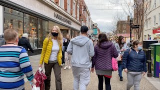 Worcester City Centre Walking Tour Pt2  England UK 2021 [upl. by Einnus]