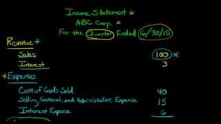 The Income Statement defined and explained [upl. by Ylrehc217]