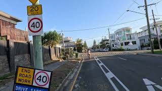 Broadbeach to Burleigh Heads Bike Ride – Stock Footage [upl. by Verge372]