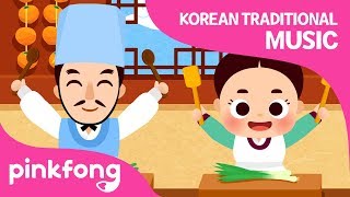 The Kings Chefs  Korean Traditional Music  Pinkfong Songs for Children [upl. by Ebony178]