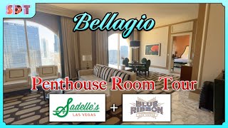 Bellagio Penthouse Suite  Sadelles  Blue Ribbon at the Cosmopolitan [upl. by Roselia]