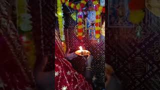 Durga hai meri maa Ambe hai meri maa 🙏🙏youtubeshorts song Mataji Aarti Damini627 [upl. by Gahan850]