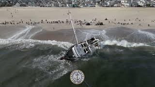 FV SUSAN ROSE SALVAGE  POINT PLEASANT BEACH NJ [upl. by Ettesil]